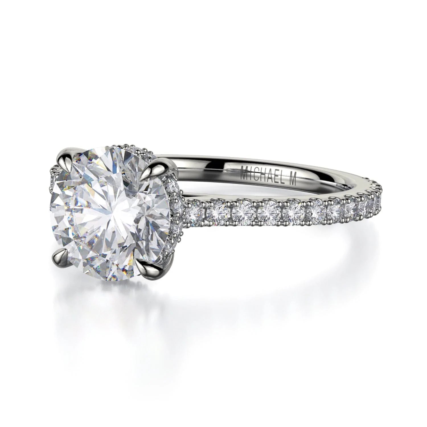 MICHAEL M Engagement Rings Crown R749-1.5