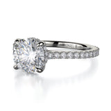 MICHAEL M Engagement Rings Crown R749-1.5