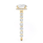 MICHAEL M Engagement Rings Crown R790-2