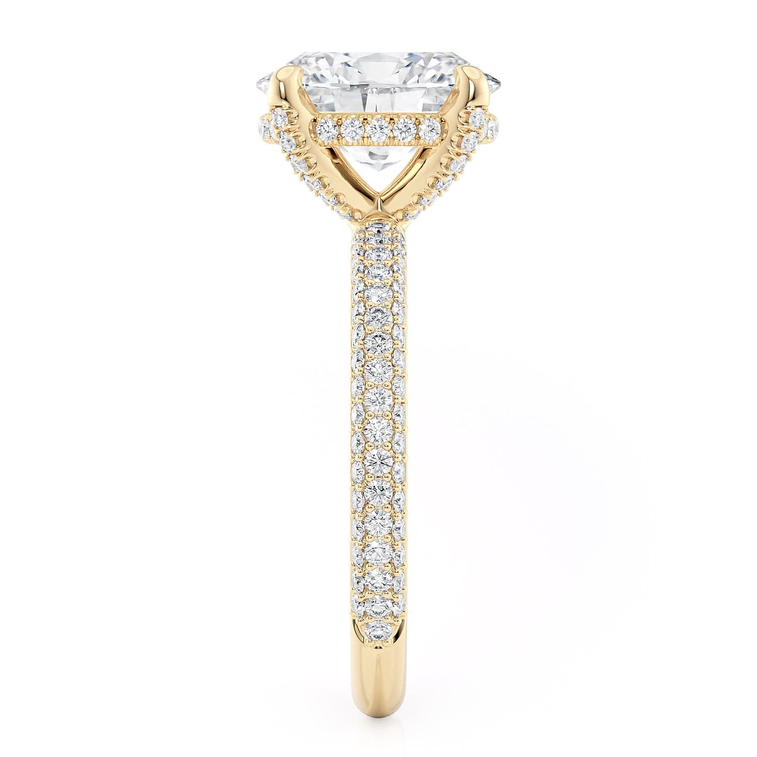 MICHAEL M Engagement Rings Crown R796-3