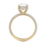 MICHAEL M Engagement Rings Crown R796-3