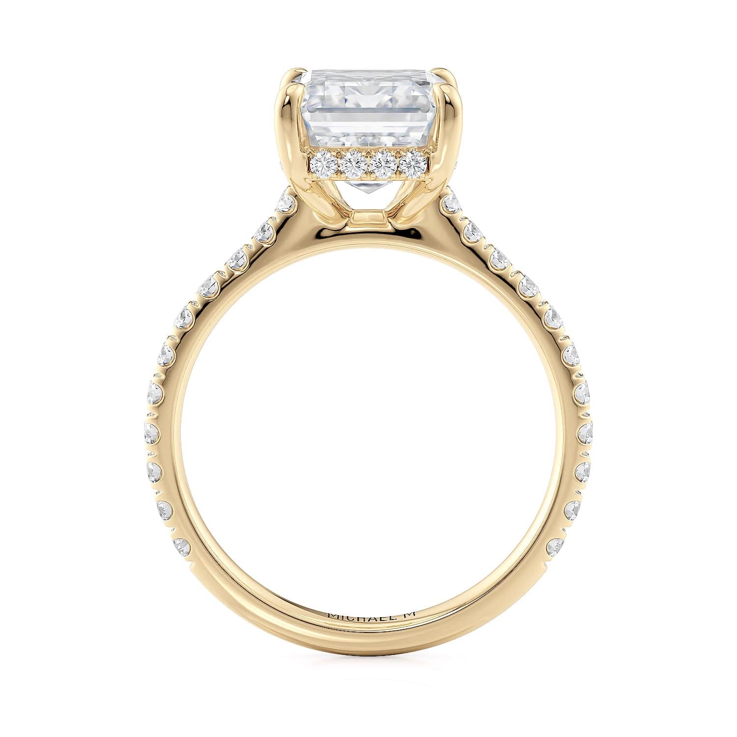 MICHAEL M Engagement Rings Crown R800-3