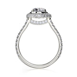 MICHAEL M Engagement Rings Defined R737-2OV