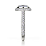 MICHAEL M Engagement Rings Defined R737-2OV