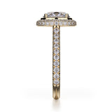 MICHAEL M Engagement Rings Defined R737-2OV