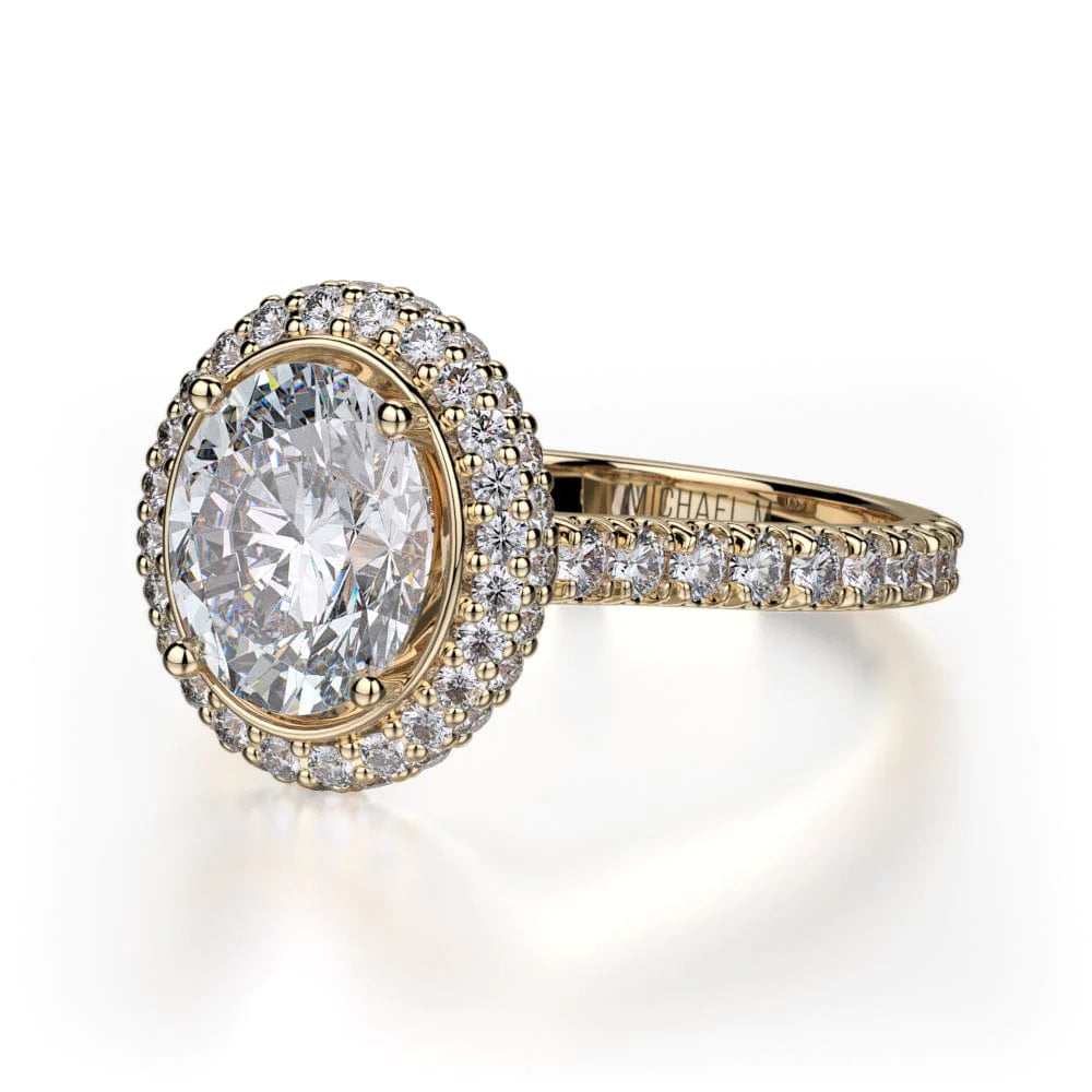 MICHAEL M Engagement Rings Defined R737-2OV