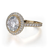 MICHAEL M Engagement Rings Defined R737-2OV