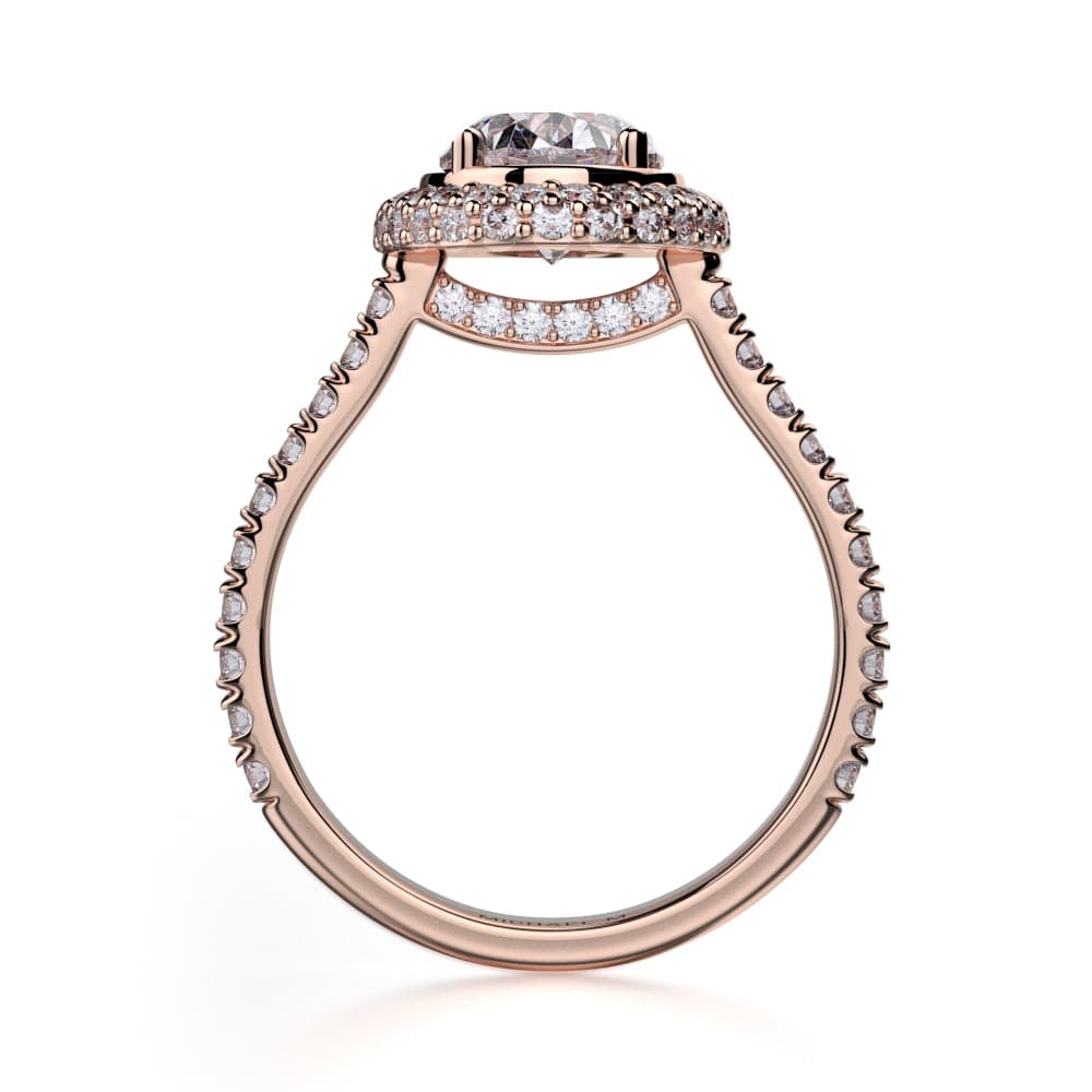 MICHAEL M Engagement Rings Defined R737-2OV