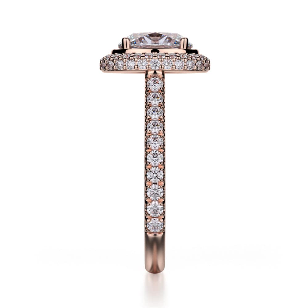 MICHAEL M Engagement Rings Defined R737-2OV