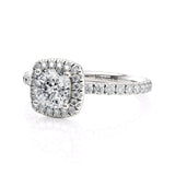 MICHAEL M Engagement Rings Platinum Europa R777-1