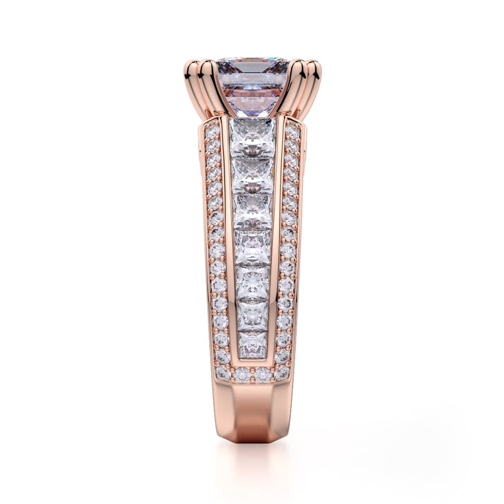 MICHAEL M Engagement Rings Princess R401-2