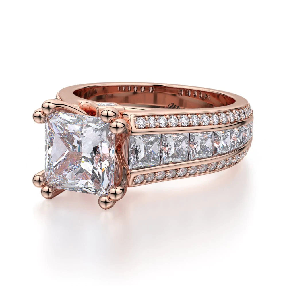 MICHAEL M Engagement Rings Princess R401-2
