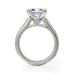 MICHAEL M Engagement Rings Princess R401-2