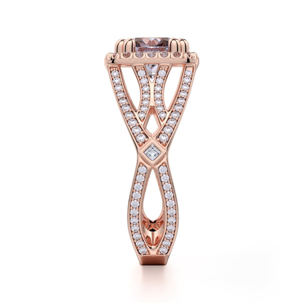 MICHAEL M Engagement Rings Princess R657-2