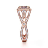 MICHAEL M Engagement Rings Princess R657-2