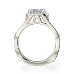 MICHAEL M Engagement Rings Princess R657-2