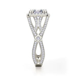 MICHAEL M Engagement Rings Princess R657-2