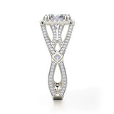 MICHAEL M Engagement Rings Princess R657-2