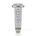 MICHAEL M Engagement Rings Princess R663-2