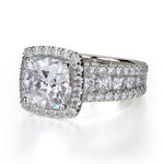 MICHAEL M Engagement Rings Princess R663-2