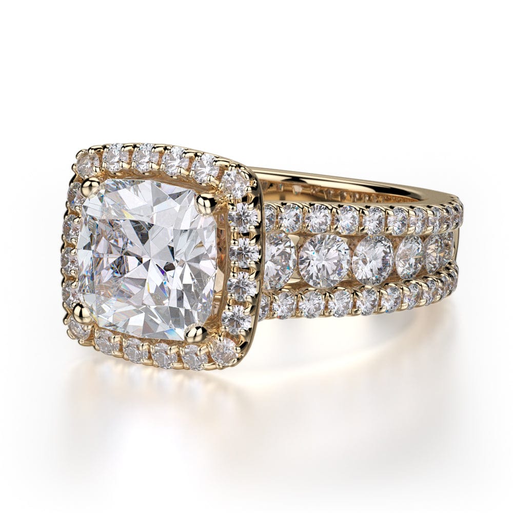 MICHAEL M Engagement Rings Princess R663-2