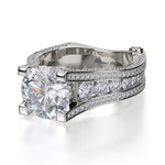 MICHAEL M Engagement Rings Strada R302-2