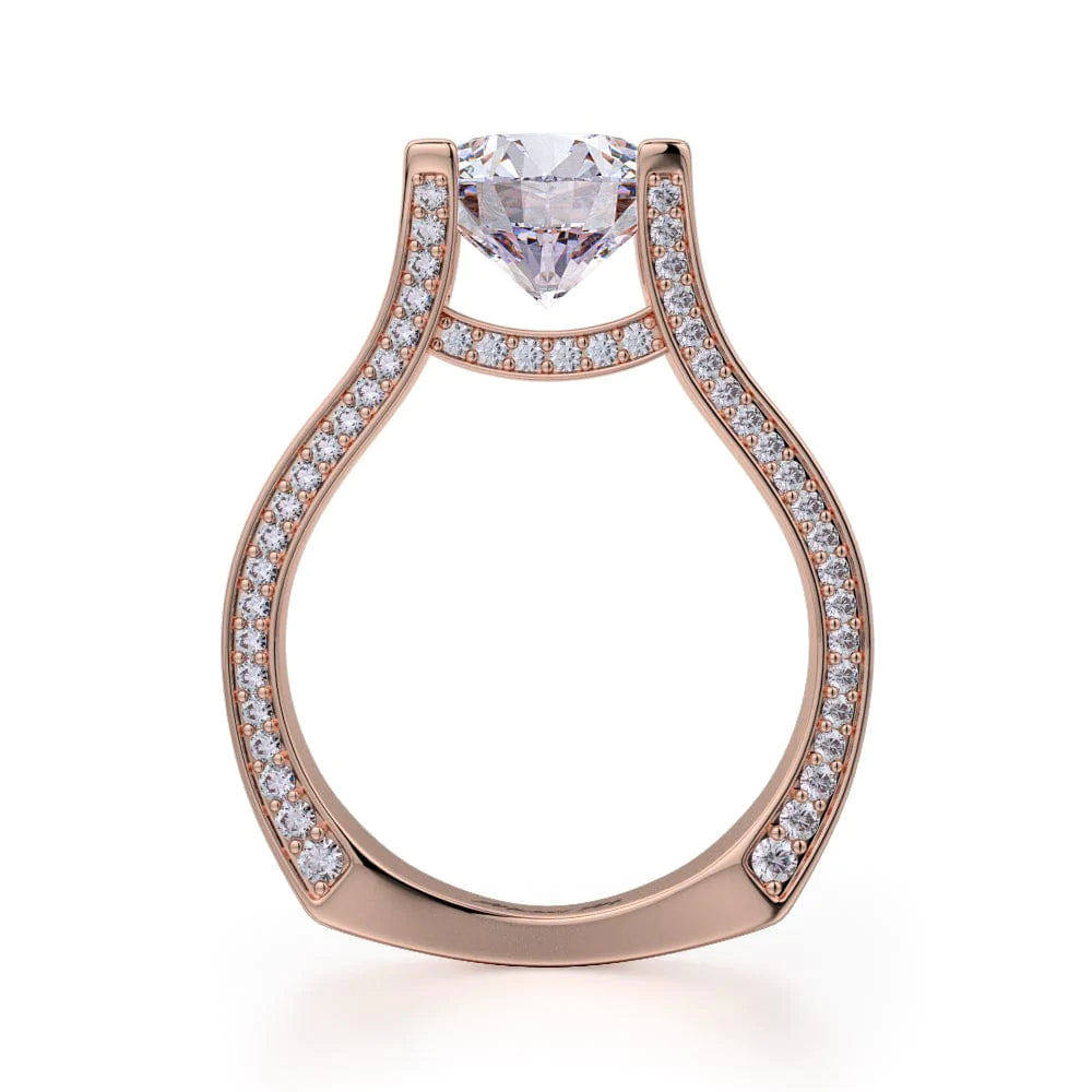MICHAEL M Engagement Rings Strada R675-2