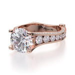 MICHAEL M Engagement Rings Strada R675-2