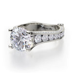 MICHAEL M Engagement Rings Strada R675-2