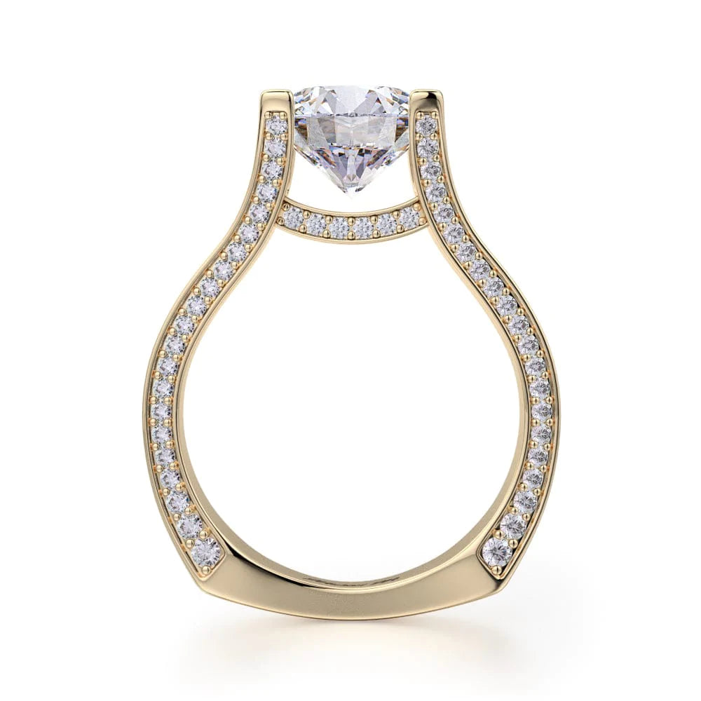 MICHAEL M Engagement Rings Strada R675-2