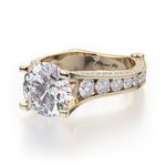 MICHAEL M Engagement Rings Strada R675-2