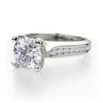 MICHAEL M Engagement Rings Strada R684-1.5