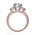 MICHAEL M Engagement Rings Trinity R422-2