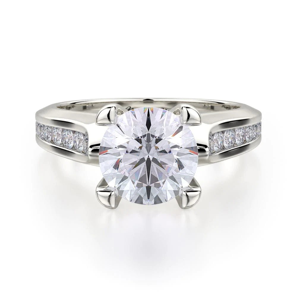MICHAEL M Engagement Rings White Gold Strada R684-1.5 R684-1.5WG