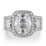 MICHAEL M Engagement Rings White Gold Trinity R775-3