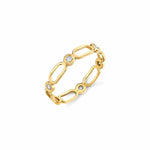 MICHAEL M Fashion Rings 14K Yellow Gold / 6.5 Connection Ring 6.5 F358