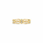 MICHAEL M Fashion Rings 14K Yellow Gold / 6.5 Connection Ring 6.5 F358
