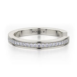 MICHAEL M Fashion Rings Enso Classic Diamond Band