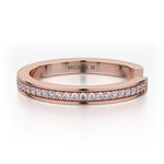 MICHAEL M Fashion Rings Enso Classic Diamond Band