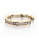 MICHAEL M Fashion Rings Enso Classic Diamond Band