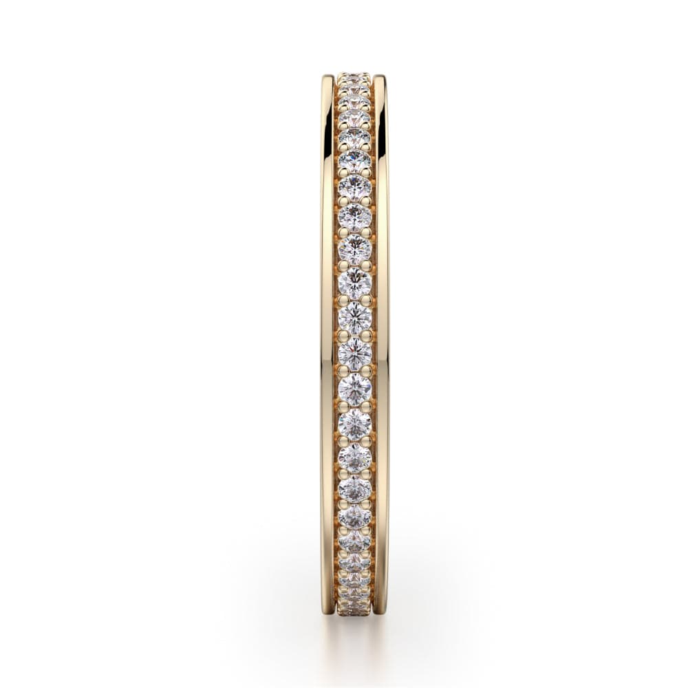 MICHAEL M Fashion Rings Enso Classic Diamond Band