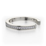 MICHAEL M Fashion Rings Enso Classic Diamond Band