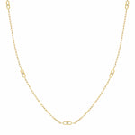 MICHAEL M Necklaces 14K Yellow Gold / 20" Streamlined Necklace Yellow Gold CN351-20"