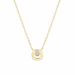 MICHAEL M Necklaces Signature Birthstone Necklace Yellow Gold