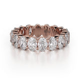 MICHAEL M Wedding Bands 18K Rose Gold Crown Band B331