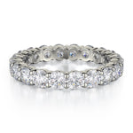 MICHAEL M Wedding Bands 18K White Gold / 4 Crown Band B800-3 B8003-WG4