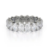 MICHAEL M Wedding Bands 18K White Gold Crown Band B331