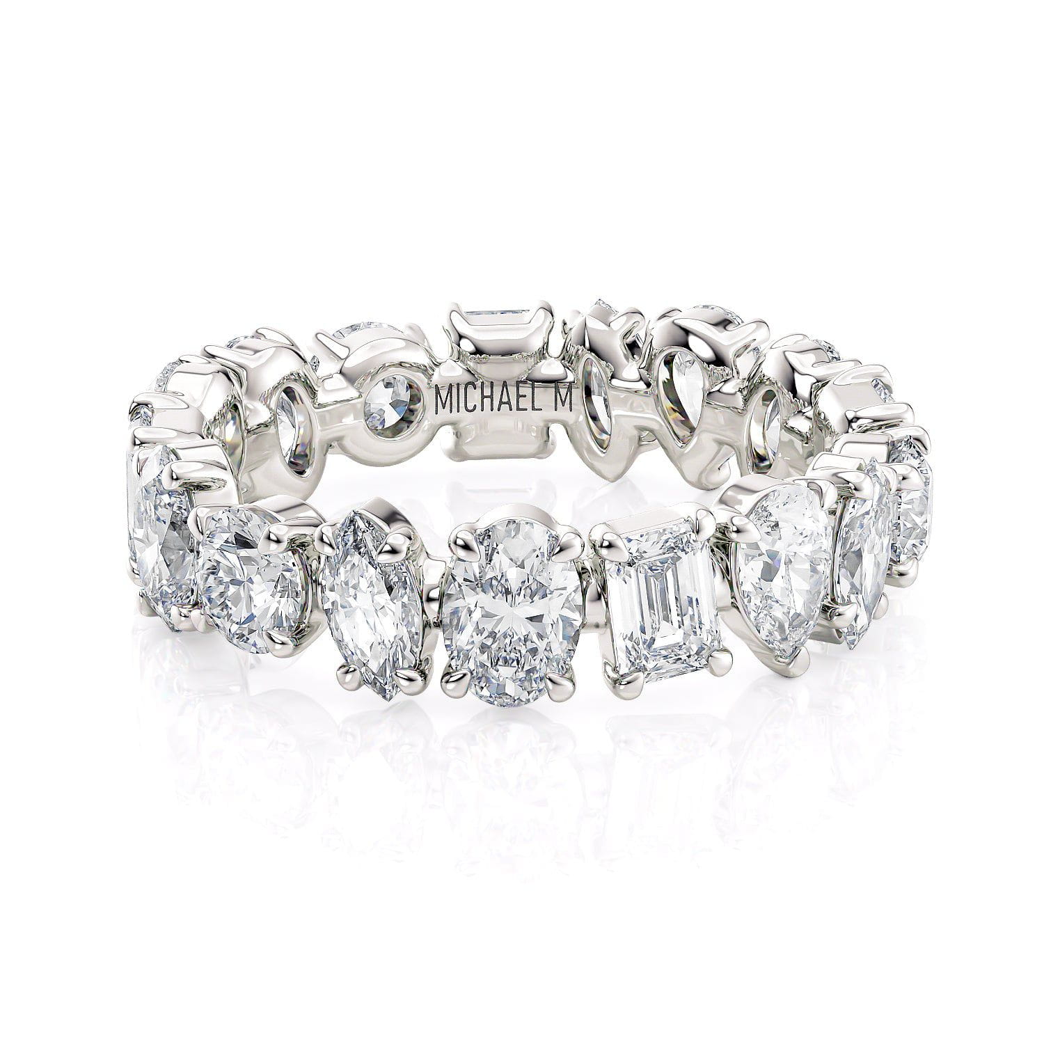 MICHAEL M Wedding Bands Crown Band B332