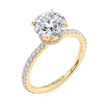 MICHAEL M Engagement Rings Crown R804-2