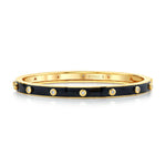 MICHAEL M Bracelet Chroma Extruded Bezel Bangle